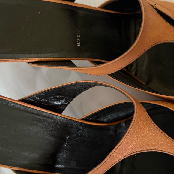 Prada y2k floral orange extended toe with rosette accents - Picture 5 of 8